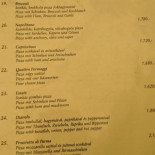 Arany Csillag Pizzéria Étlap