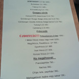 Múzeum Presszó Étlap