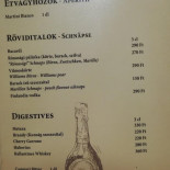 Sere's Kisvendeglo Étlap