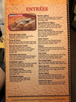 El Agave Mexican menu