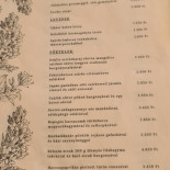 Izsóp Étterem és Bisztró Étlap