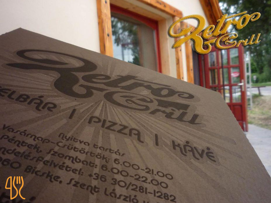 Retro Grill Pizzéria Ételbár Kint