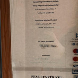 Peze Pékség Étlap