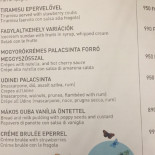 Rossita Olaszos Kisvendéglő Étlap