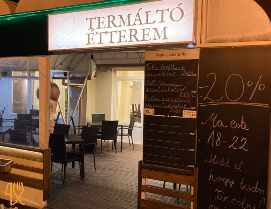 Termáltó étterem Kint