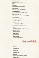 Sakeba Sushi Sake menu