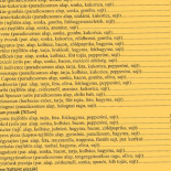 Mediterrán Pizzéria Étlap