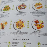 Csokonai Deluxe Etterem, Rendezvenyterem Étel