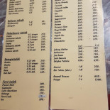 Sali Pizzéria Étlap