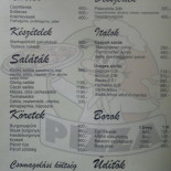 Klotild Pizzéria Étlap