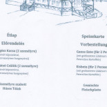 Aranypatak Vendéglő és Panzió Étlap