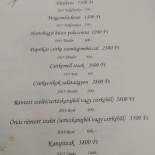 Ráspi Kft. Étlap