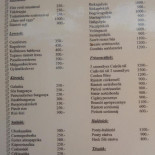 Csákvári Csárda Étlap