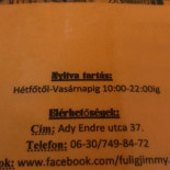 Fülig Jimmy Falatozó Étel
