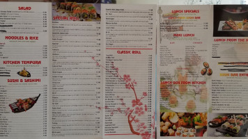 Lover's Sushi Hibachi menu