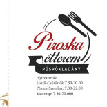 Piroska Étterem Püspökladány Étlap