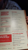 Boston Pizza menu