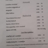 Emőke Vendéglő Étlap