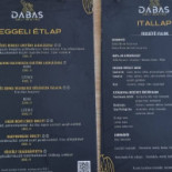 Dabas Deli ∙ Bistro Étlap