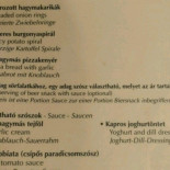 John's Pub Keszthely Kitchen Étlap