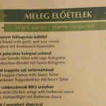 John's Pub Keszthely Kitchen Étlap