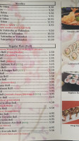 Haru Sushi menu