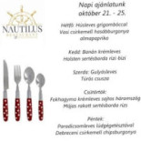 Nautilus Étterem és Panzió Étel