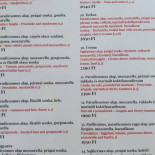 Mi Ti Pizzéria Étlap