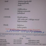 Aranyszarvas Étterem Étlap