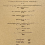 Mátyás Udvar Étlap
