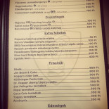 Legendás Falatozó Étlap