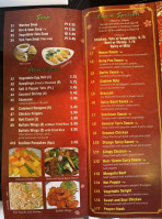 Asian Bistro menu