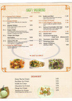 Golden Dragon Ii menu