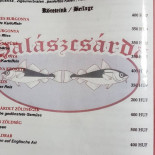 Kalocsai Halászcsárda Étlap