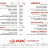 HalpatkÓ Fót Étlap