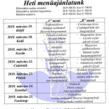 Gara Étterem Étlap