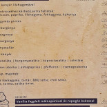 Kovács Kocsma Étlap