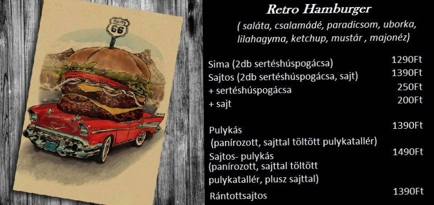 Horváth-kert Százhalombatta Étel