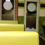 Green Black Pizza Gyorsételek Étel