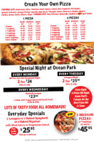 Ocean Park Pizza & Steak House Restaurant Walnut Grove food