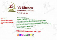 VB Kitchen menu