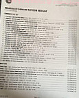 Scratch Kitchen Taproom menu