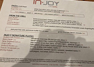 Injoy menu