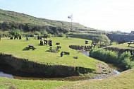 Margaret's Rustic Tea Garden outside