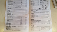 Burger Inn Inc menu