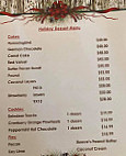 Perks Catering menu