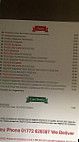 Pizza Roma menu