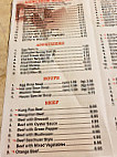 China One Super Buffet menu