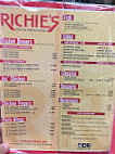 Richie's Fast Food Restaurant inside