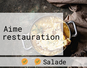 Aime restauration